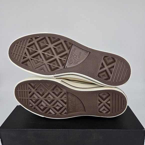 New Chuck Tayor All Star Lift Platform Weatherized Leather Shoes Womens Size 7.5 - Picture 7 of 8